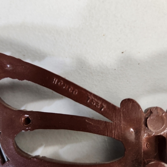 Homco 1978 Set of 2 Faux Rattan Butterflies - Picture 4 of 12